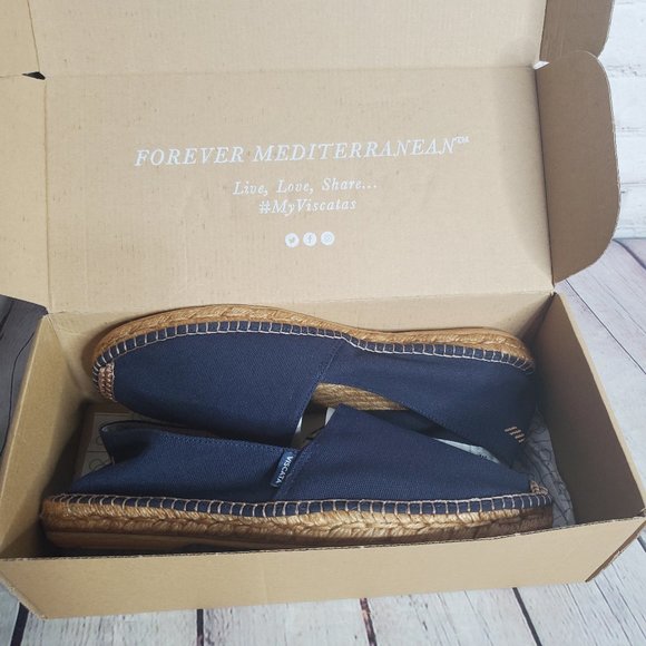 Viscata Barcelona Espadrilles in Navy main image 15